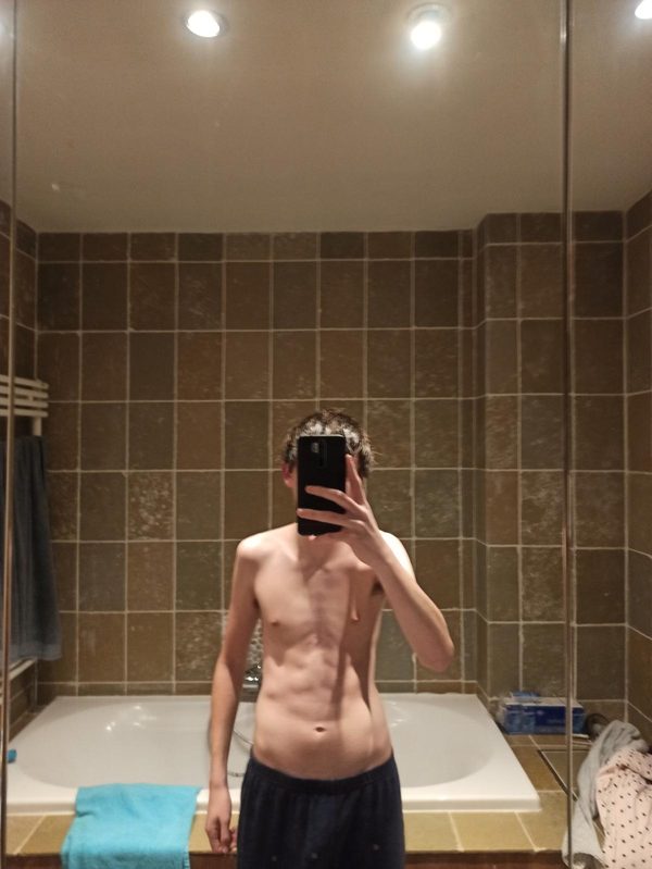 Client before training